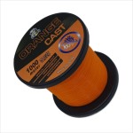 Monofilament fishing line, Cast, 1000 m, diameter 0.35 mm, 16.10 kg, orange color